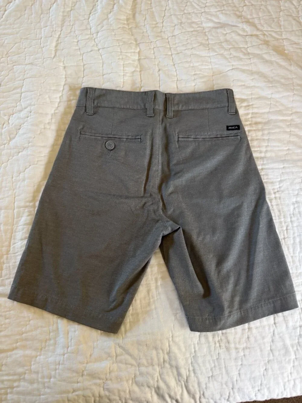Boys RVCA Hybrid Short Grey